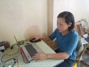 PC仕事中