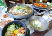 本格韓国料理が勢ぞろいです。（-）