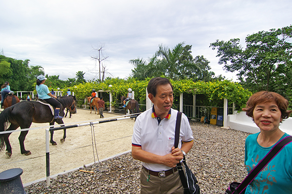 乗馬クラブを見学