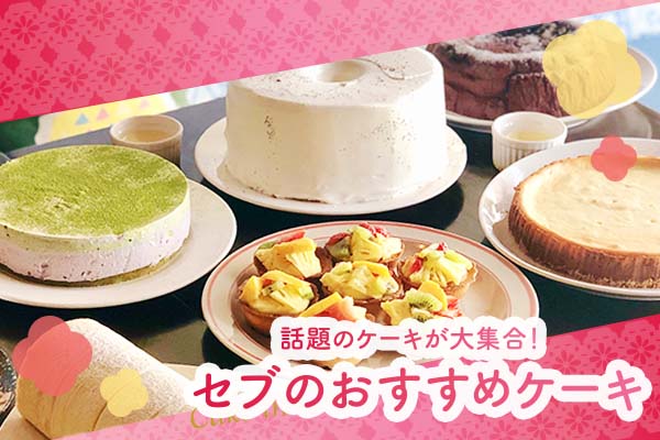 ケーキ大集合 セブのおすすめケーキショップまとめ セブポット セブ島no 1総合情報サイト