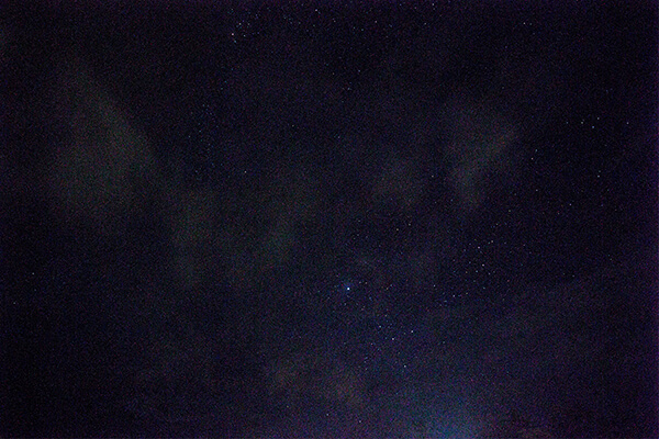 カオハガン島の星空