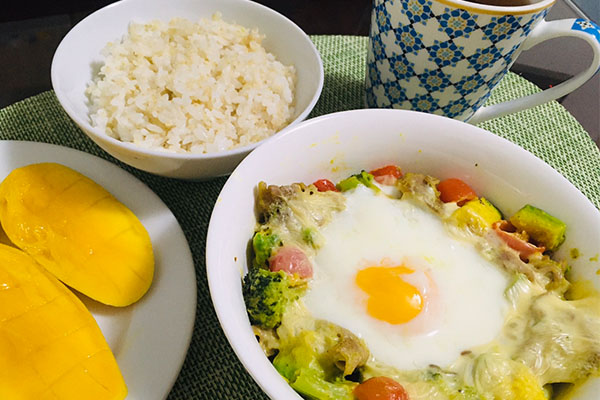 料理の盛り付け