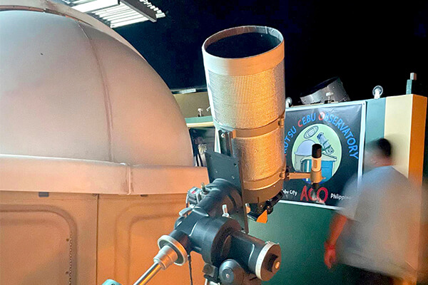 天体観測所、反射鏡